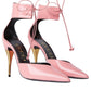 Gucci Priscilla Glossed-Leather Pumps