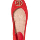 Red Lilibeth GG Faux Pearl-embellished Espadrilles Gucci