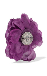 Gucci Silk Flower Brooch