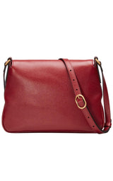 Small Messenger with Double GG Bag in Red Gucci