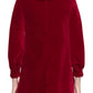 Stretch Cotton-Velvet Mini Dress Gucci