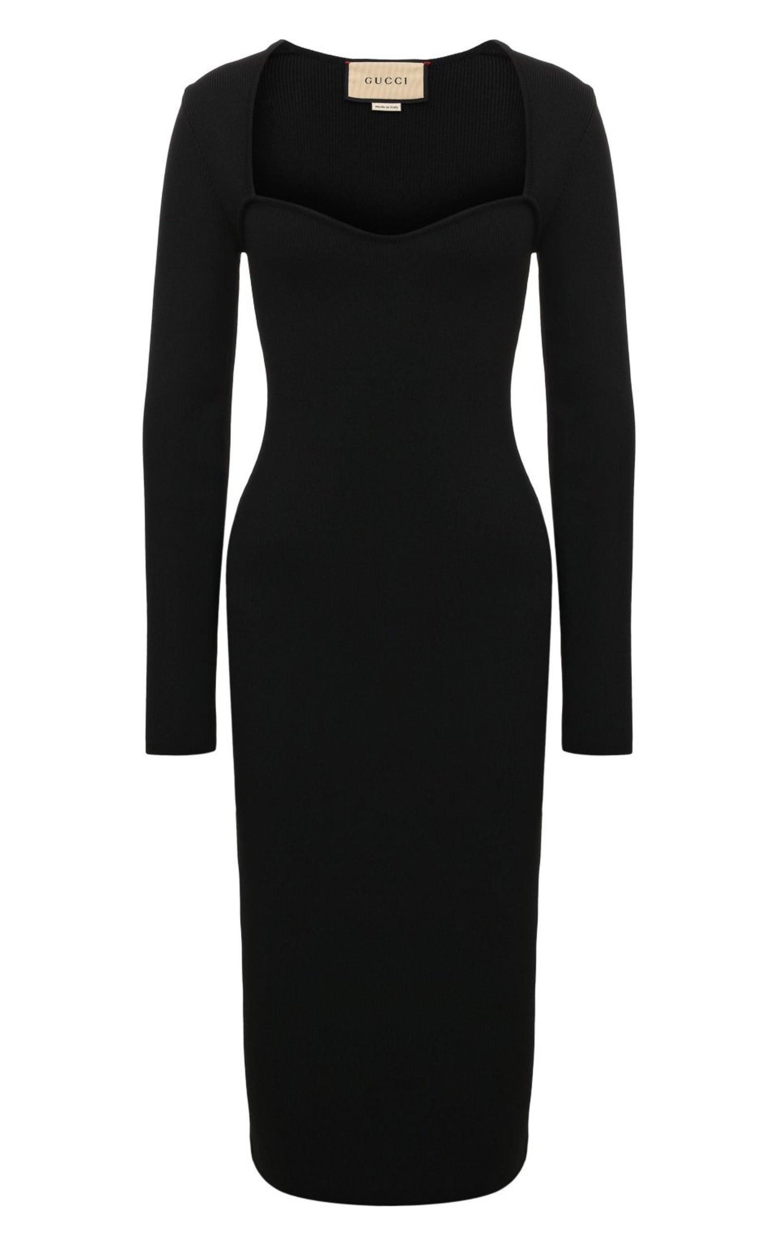 Stretch Viscose Bodycon Dress Gucci