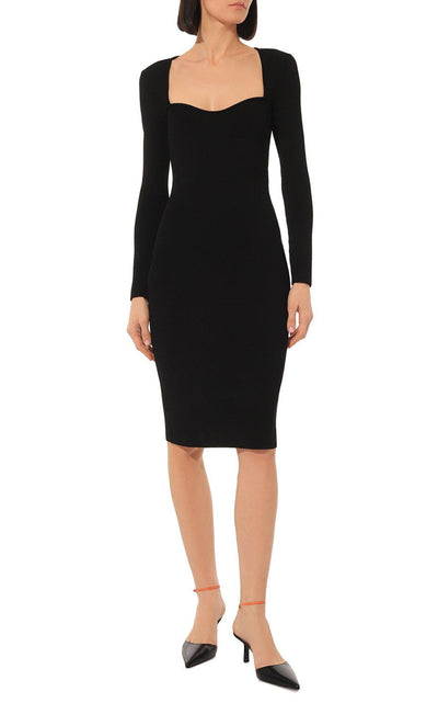 Stretch Viscose Bodycon Dress Gucci