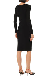 Stretch Viscose Bodycon Dress Gucci