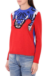 Tiger Knit Sweater Jumper Gucci