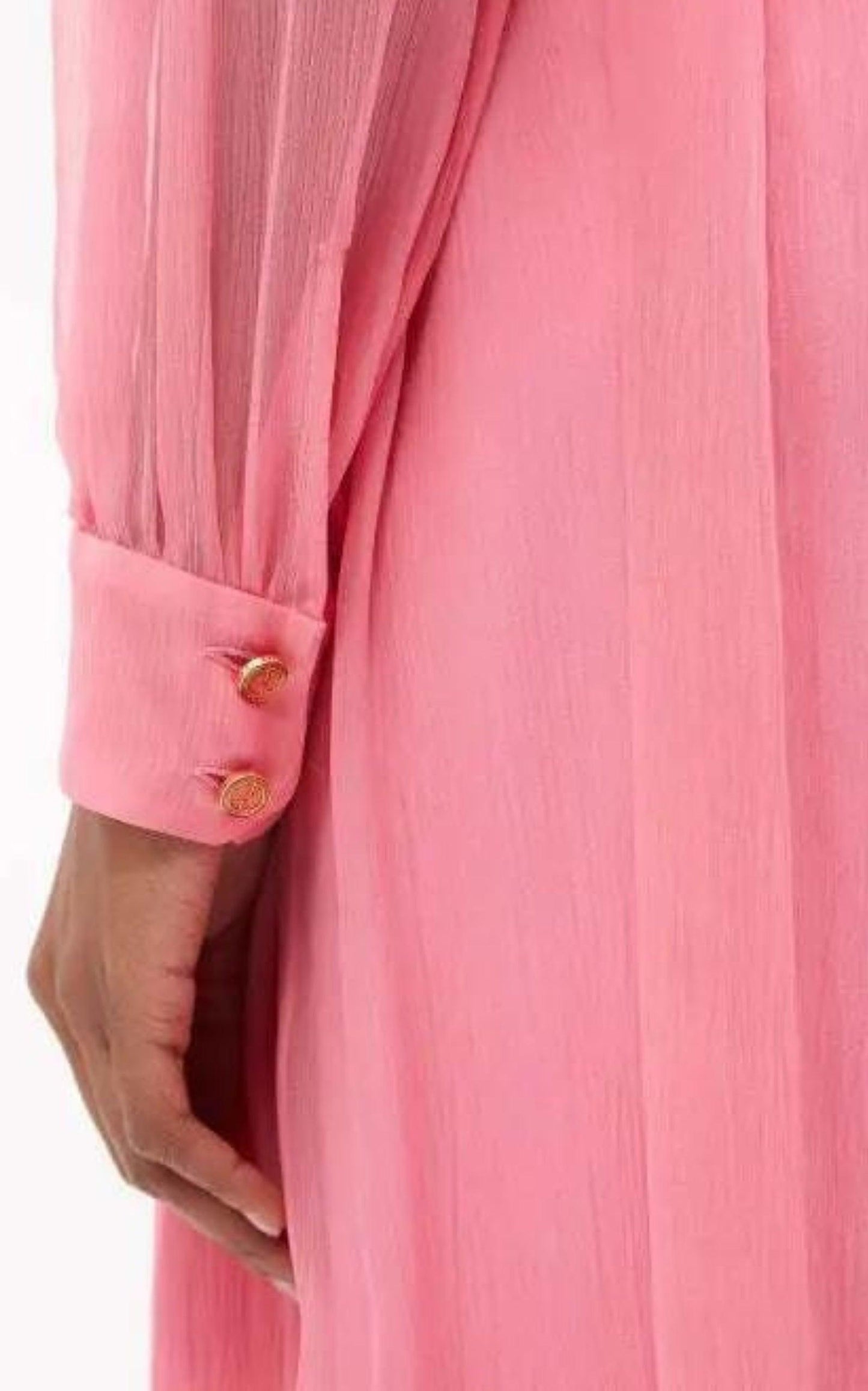 Velvet Ties Silk-chiffon Midi Dress Gucci