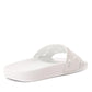 White GG Slide Sandal Gucci