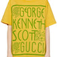 X Ken Scott-Print Cotton T-Shirt Gucci