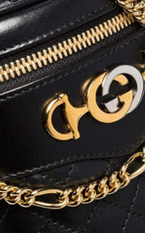 Zumi Cylindrical Shoulder Bag Gucci