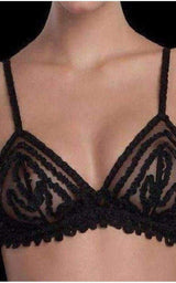 La Perla by Black Rubans Bra 36B Jean Paul Gaultier