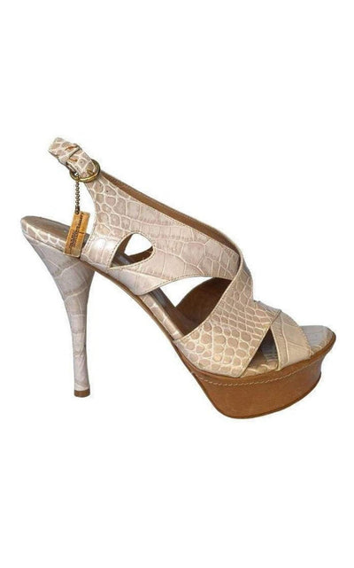 Latitude Femme Leather Platform Sandal Shoes