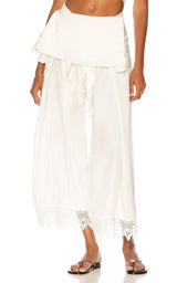 Loewe Ibiza Macramé Belted Trousers