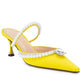 Yellow Diamond & Pearl 65 Heels MACH & MACH