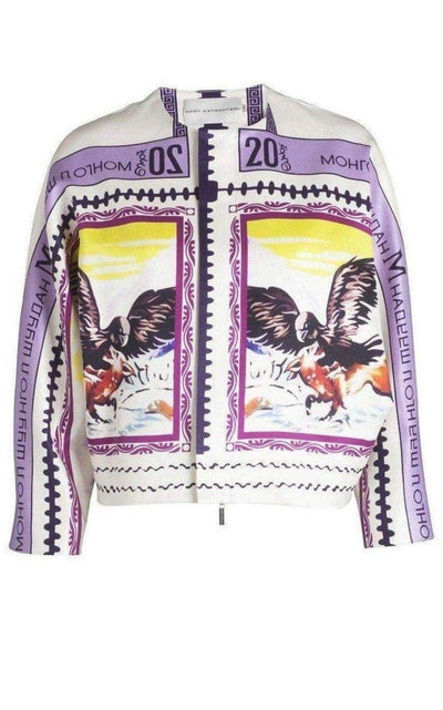 Matchu Khan Silk Jacket Mary Katrantzou