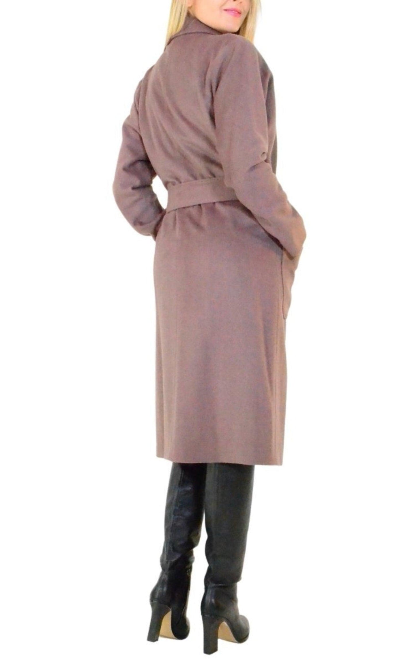 Classic Wool Blend Trench Coat Miss Lilium