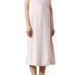 Belted Wrap Pink Silk Blend Dress Nina Ricci