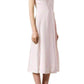 Belted Wrap Pink Silk Blend Dress Nina Ricci