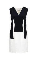 Silk Sleeveless Black and White Dress Phillip Lim