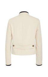 Natural Gabardine Military Jacket Philosophy Di Lorenzo Serafini