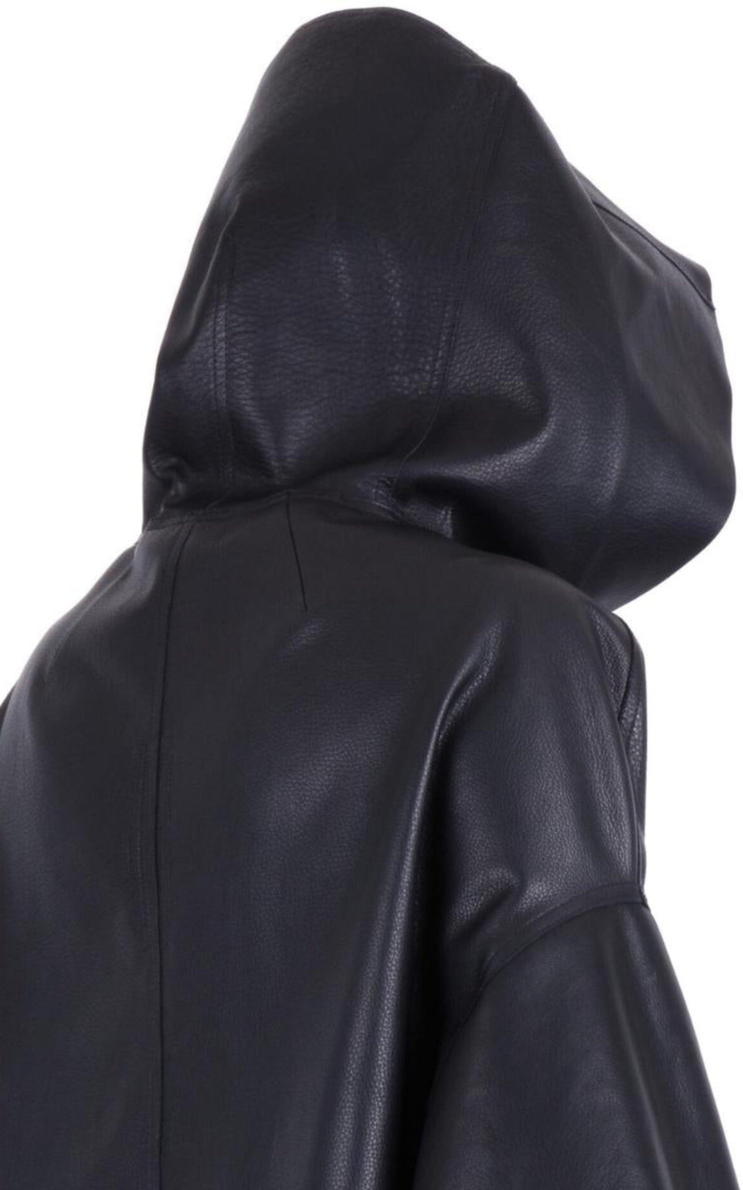 Black Peter Leather Jacket Rick Owens