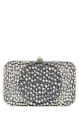 Swarovski Crystal-Embellished Clutch Valentino