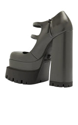 Medusa Aevitas Platform Mary Janes Pump Versace