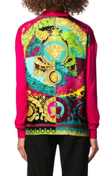 Medusa Print Cardigan Versace