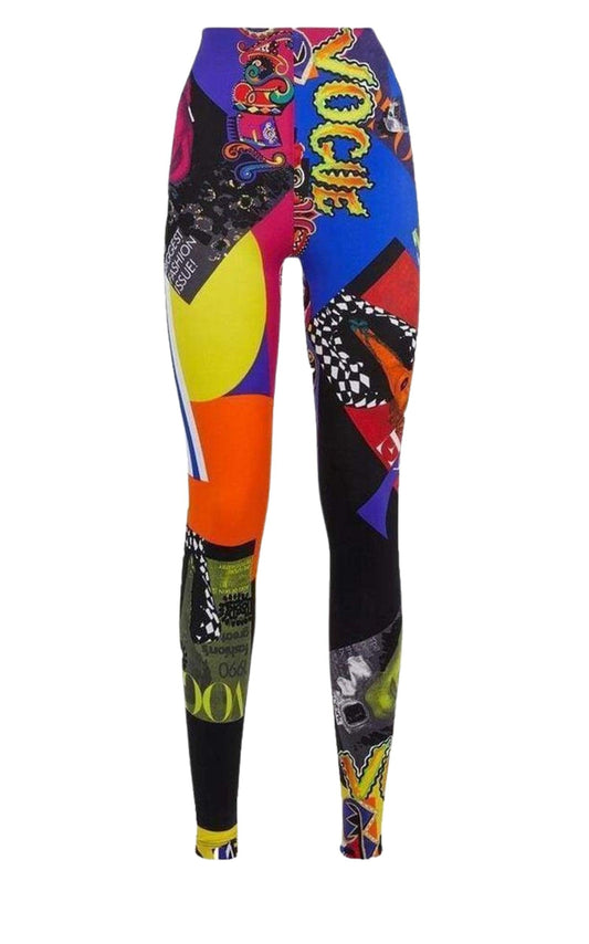 Print Tribute Tights Versace