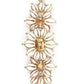 Lusaka Pleated Gold Bracelet Vivienne Westwood