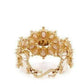 Lusaka Pleated Gold Bracelet Vivienne Westwood