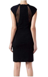 Black Matte Dress Yigal Azrouel